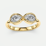 1ct Diamond Infinity Engagement Ring