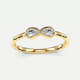 Infinity Diamond Promise Ring